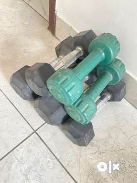 Dumbbells Used Gym Fitness equipment for sale in India OLX