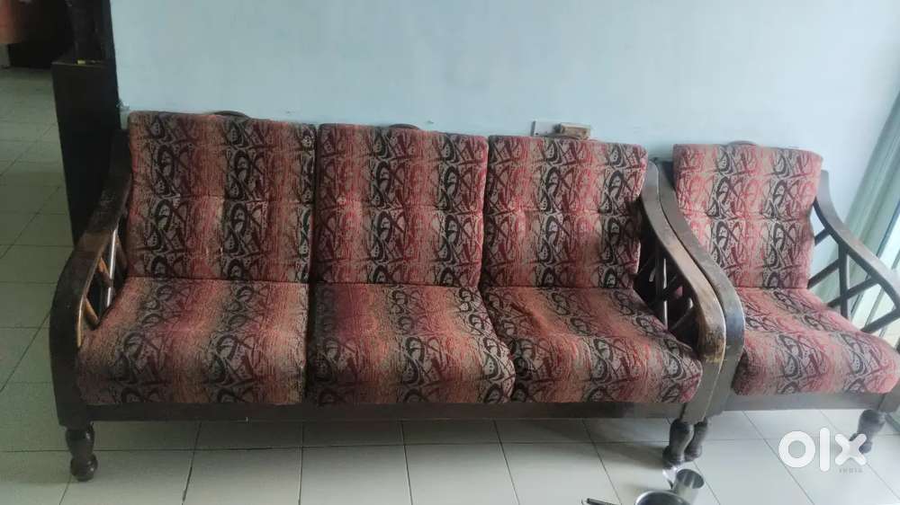 Wooden Sofa , book shelf, dressing table, table