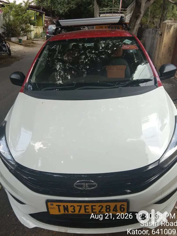 Red Taxi Tata Xpress New Vehicle
