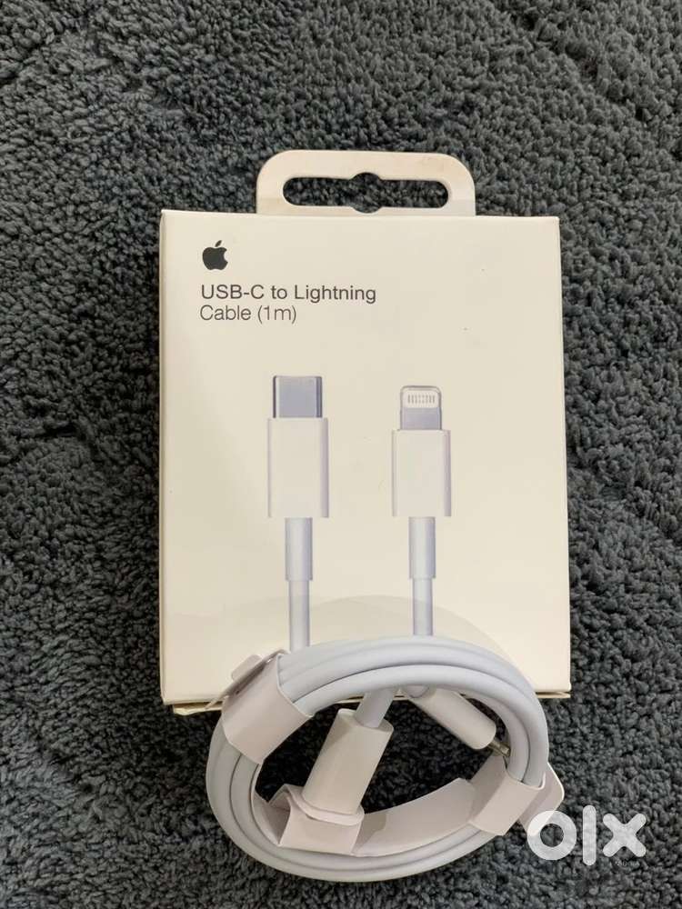 Iphone lighting cable original with bill