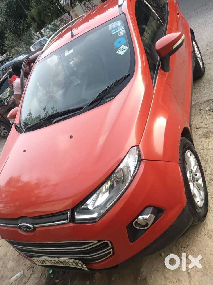 Ford Ecosport Titanium Petrol Cng 2017 Model Good Condition