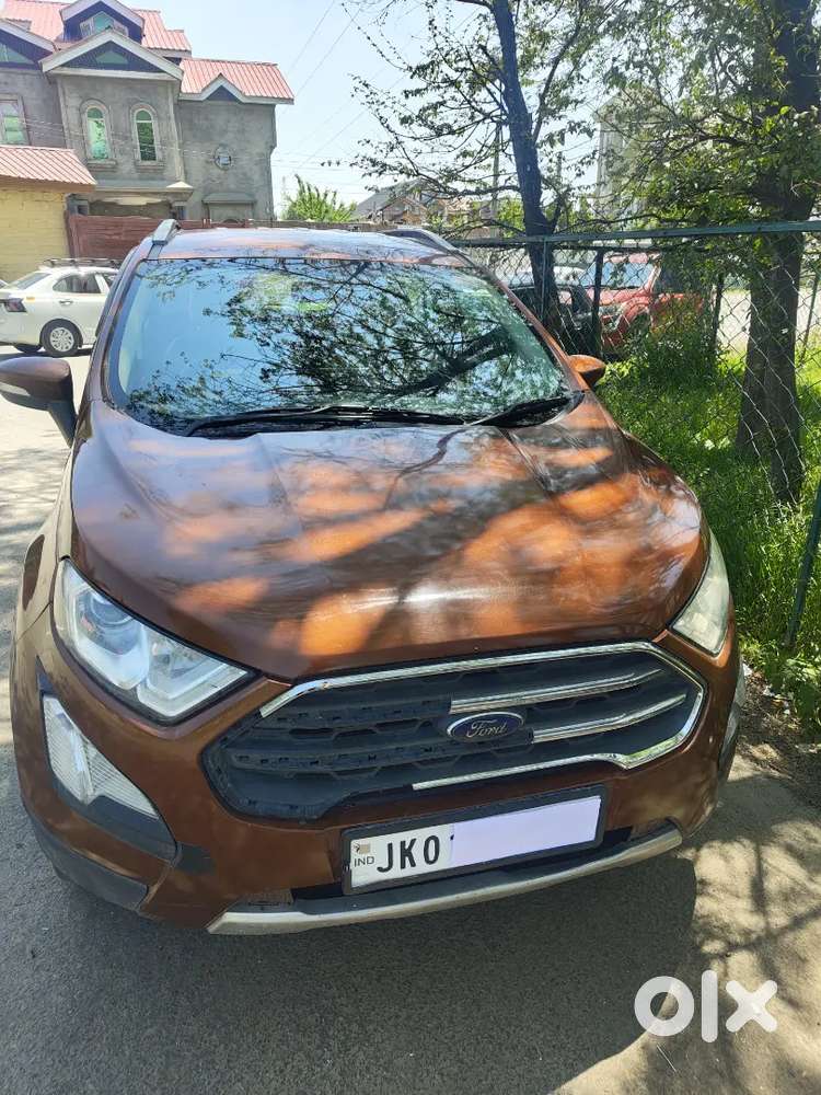 Ford Ecosport Titanium Push Button 2018 Diesel Well Maintained