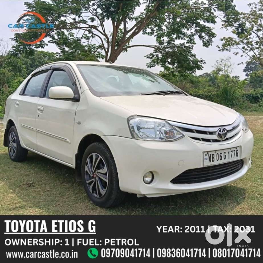Toyota Etios 2010-2012 G, 2011, Petrol