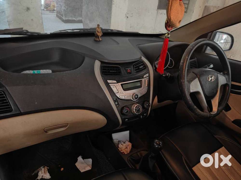 Hyundai Eon 2018 Petrol Good Condition Single Hand Driven White Colour