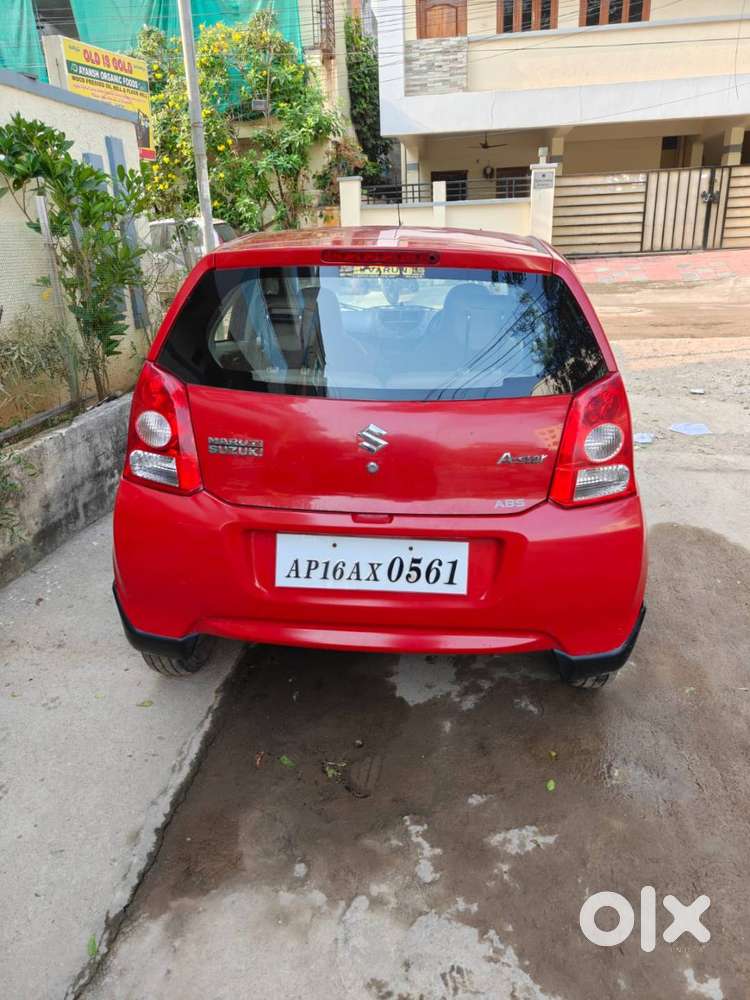 Maruti Suzuki A-star 65000km Driven Red Car Petrol Abs Amt 2012.