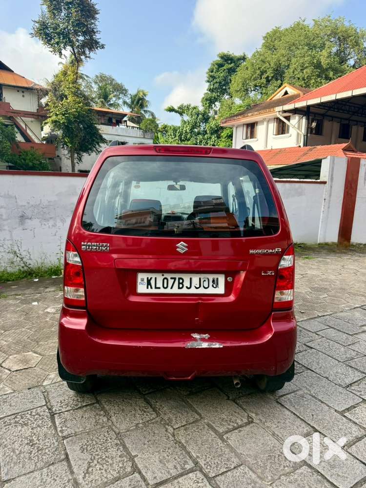 2008 Maruti Wagon R Lxi | 1st Owner | Only 50363 Km | Passion Red