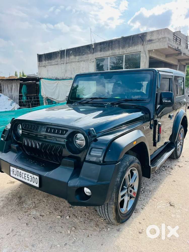 All Original 4x4 Thar New Tyar Non Accident Colour Black And Sound Add