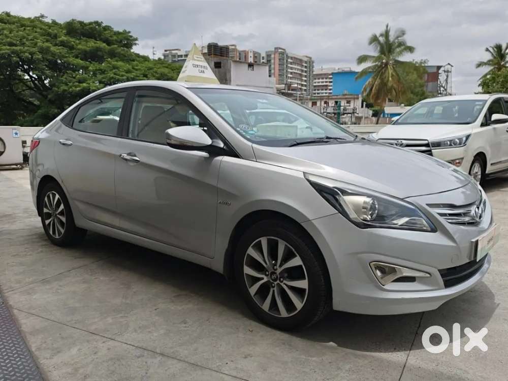 Hyundai Verna Fluidic 1.6 Vtvt Sx Automatic, 2015, Petrol