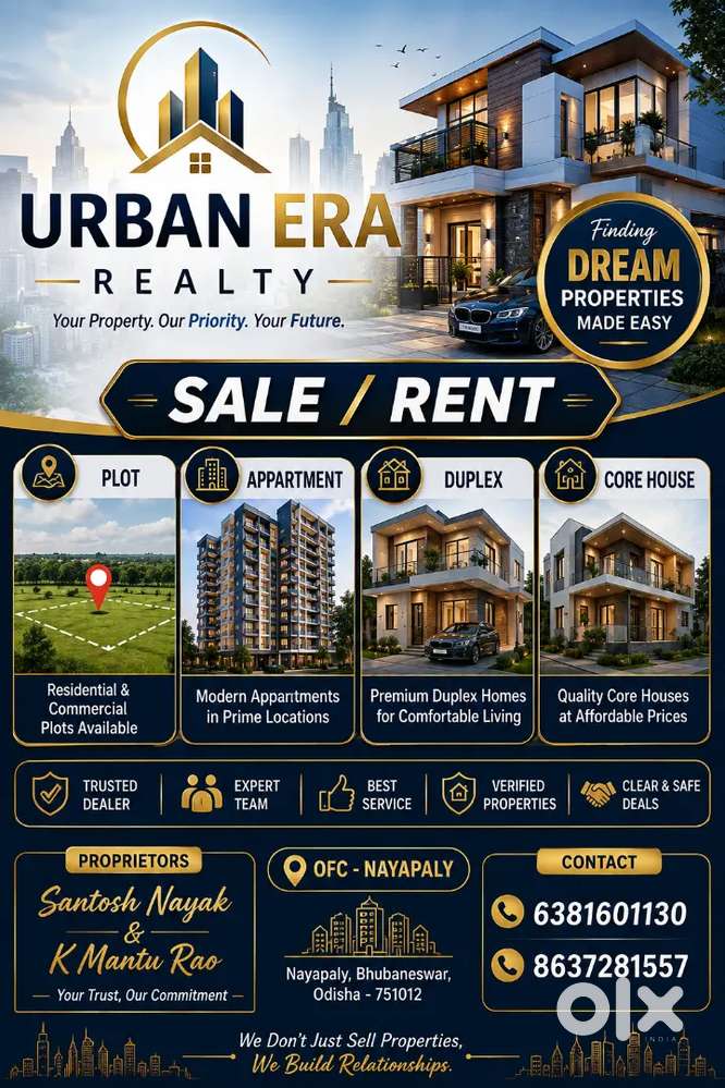 Real estate marketing agency office