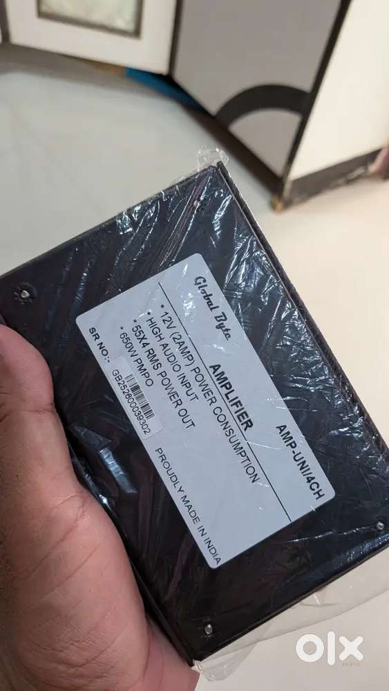 Global byte sound booster 55* 4. RMS 650 pmpo max