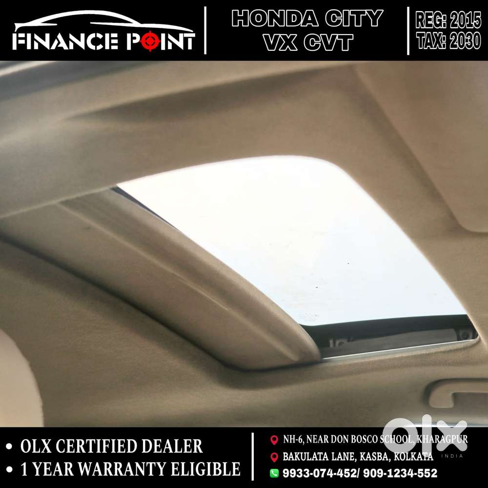 Honda City Vx Petrol Cvt, 2015, Petrol