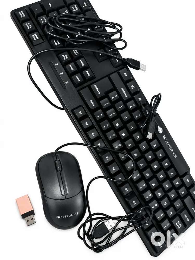 Zebronics Keyboard and Mouse Combo - New