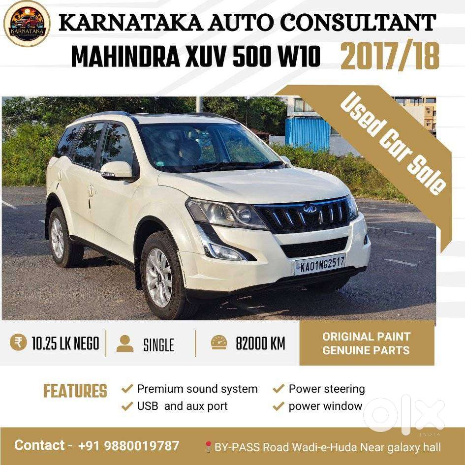 Mahindra Xuv500 2.2 W10, 2018, Diesel