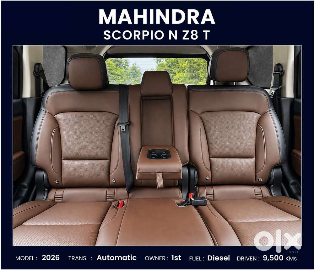 Mahindra Scorpio N Z8 L Diesel At 2wd 7 Str, 2026, Diesel
