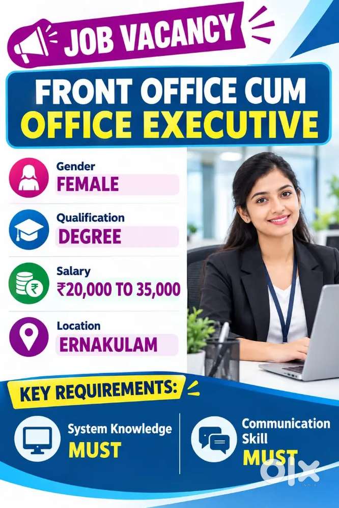 FRONT OFFICE VACANCY