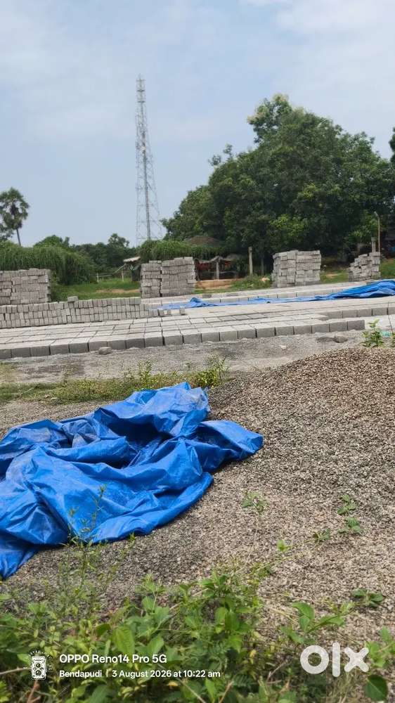 80 cents land for rent or lease in Bendapudi near Kathipudi