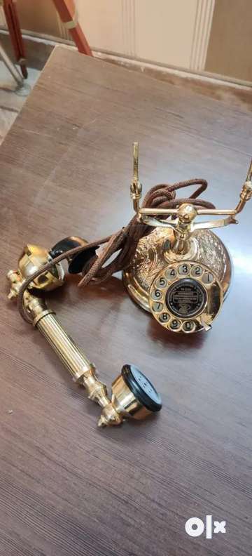 Antique Brass Nautical sextant, Sand timer, telephone, pocket watch - Other  Hobbies - 1671597786