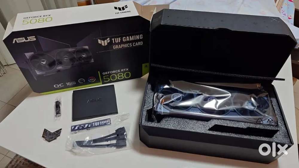 Asus TUF Geforce RTX 5080 16GB OC Edition Graphics Card TUF-RTX5080-O1