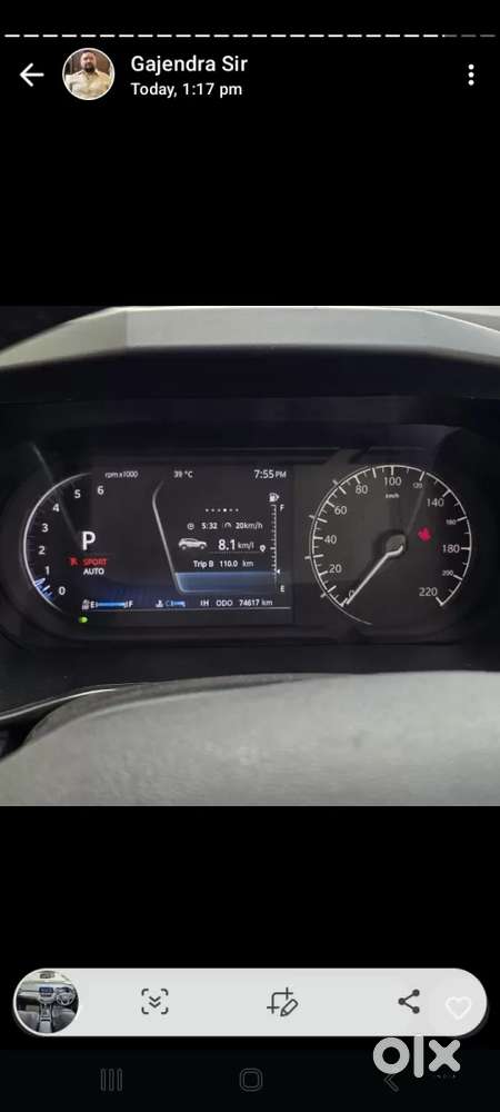 Tata Harrier Xza+, 2020, Diesel