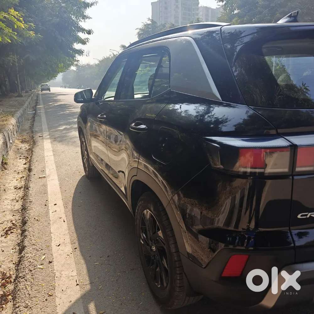 Black Hyundai Creta Facelift 2024 So (option)petrol 15000 Km Driven