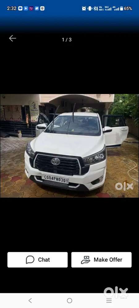 Toyota Innova Crysta 2023 Diesel Manual इनोवा क्रिस्टा गाड़ी बेचना है