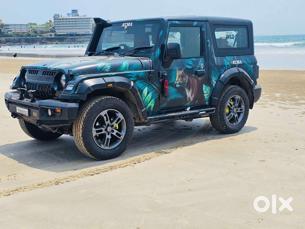 Mahindra Thar 2022 Aquagreen