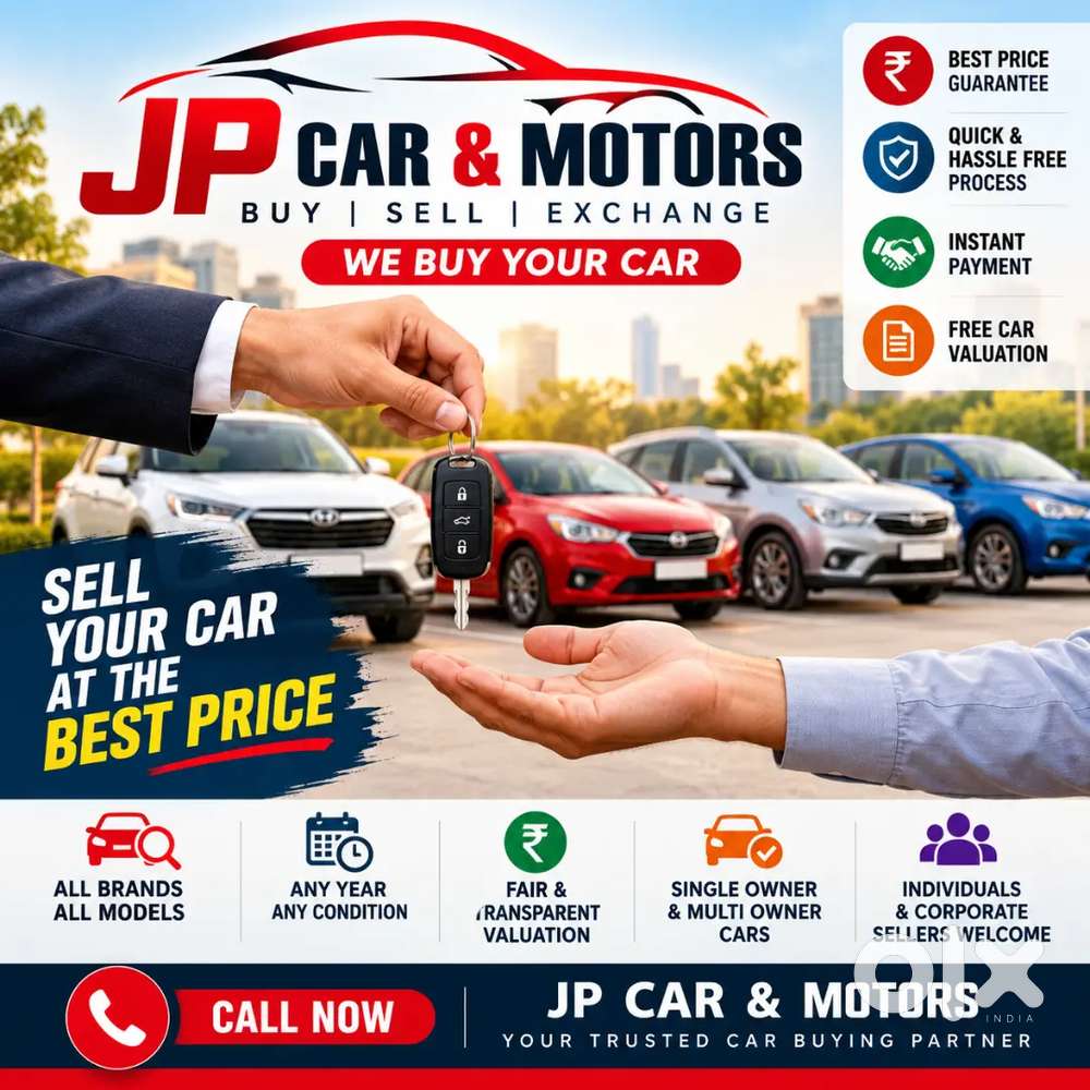 We Buy Your Car
_sell Your Car At The Best Price!