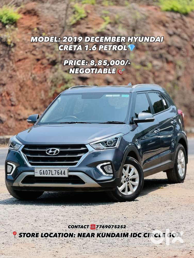 Hyundai Creta 1.6 Sx, 2019, Petrol