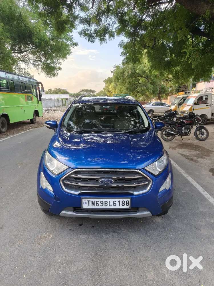 Ford Ecosport Titanium 1.5 Diesel Mt  2020  1st Owner  1.16 Lakh Km