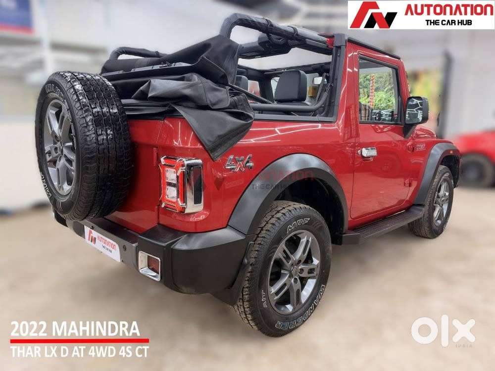 Mahindra Thar 2.2 Lx Convertible Diesel At 4 Str, 2022, Diesel