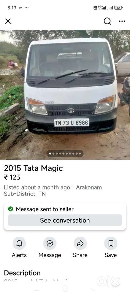 Tata Magic 2015 Sale