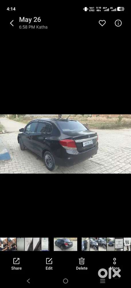 Honda Amaze 2016 Petrol 76000 Km Driven