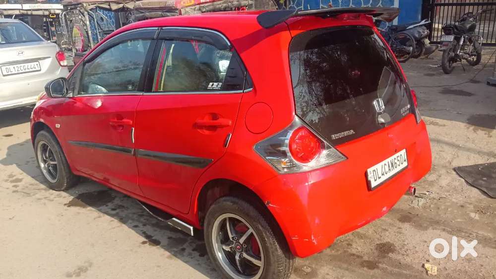 Brio Modified Red Color Music System With Alloy Screen Display Fitted