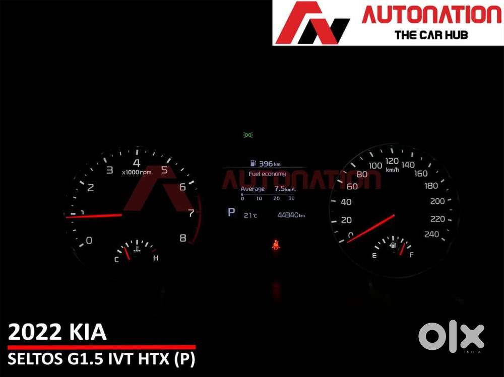 Kia Seltos Htx Ivt G, 2022, Petrol