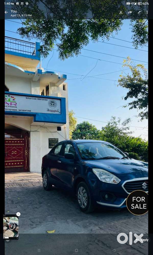 Maruti Suzuki Dzire 1.2 Vxi Cng, 2017, Diesel