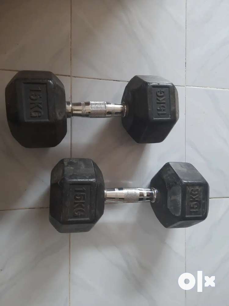 15kg best sale dumbbells olx