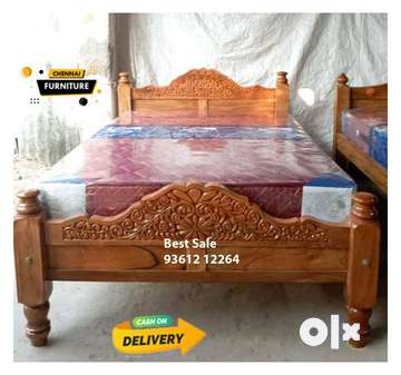 Olx clearance wooden cot