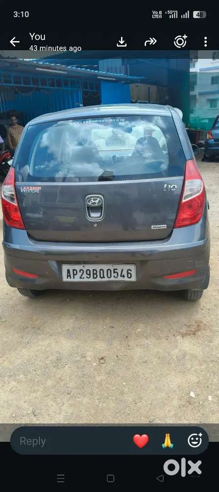 Hyundai I10 Lpg 2012 Car