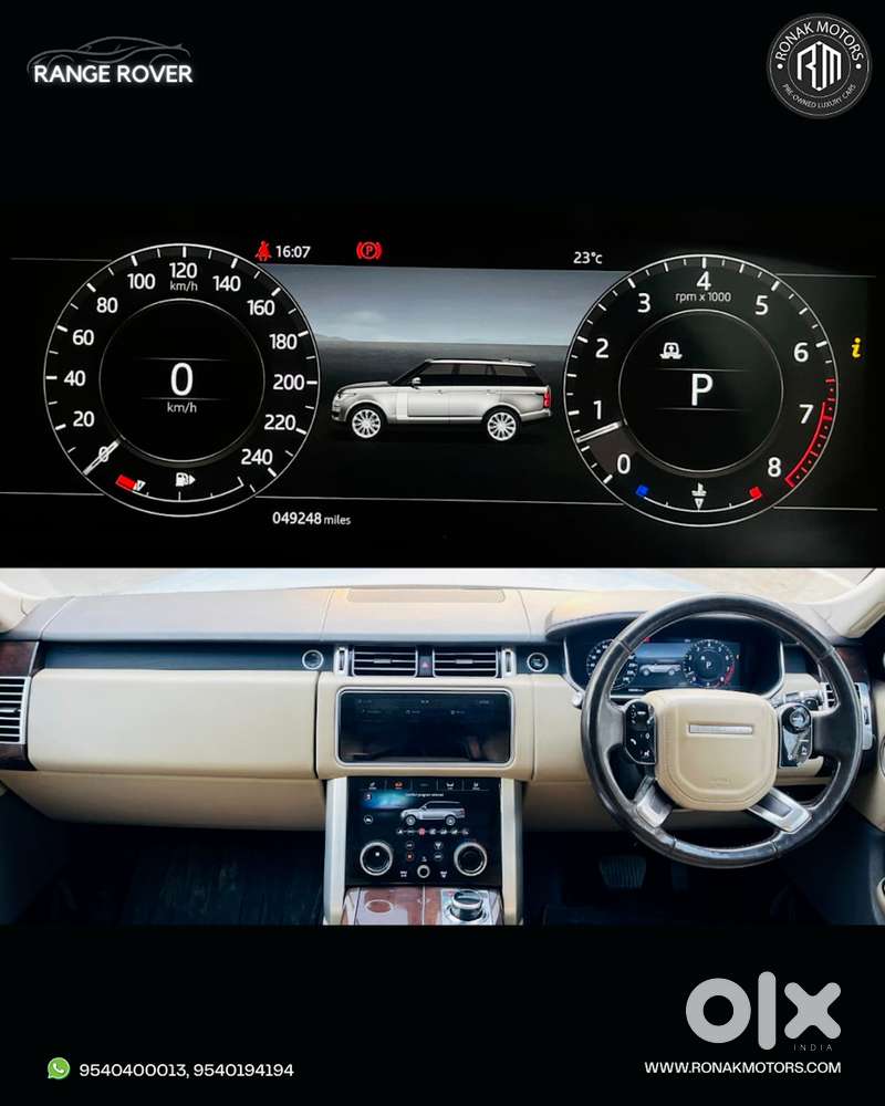 Land Rover Range 3.0 Petrol Lwb Vogue, 2019, Petrol