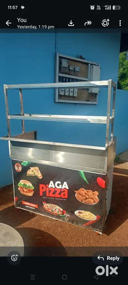 Stall and Table and chair