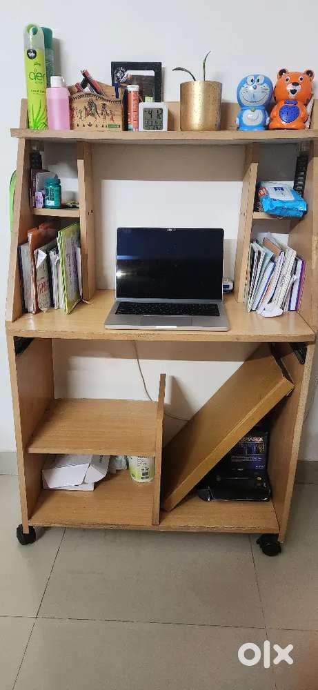 Computer Desk or Study Table with open shelves.