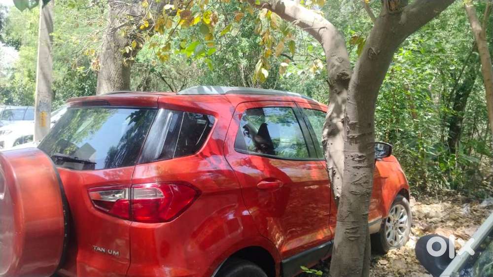 Bank Manager's Driven Ecosport,chandigarh Number
