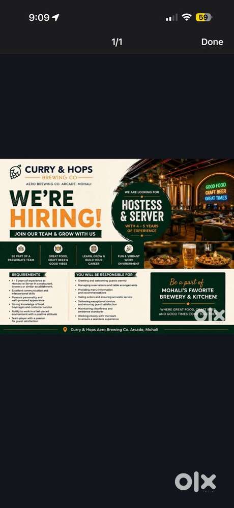 Restaurant sales and business development