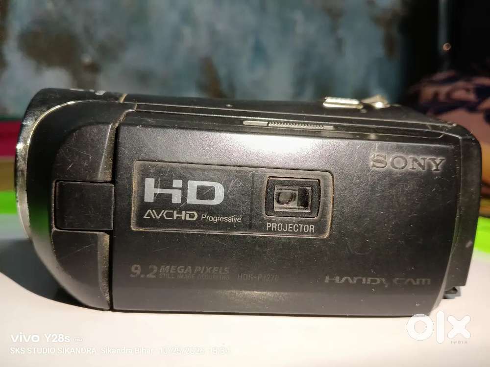 Handycame camera SONYH.D CAMERA projector