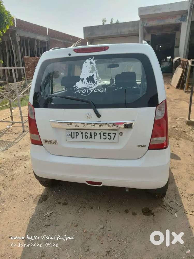 Maruti Suzuki Wagon R 
Model 2013 Vxi 
Petrol And Cng On Paper 
Second