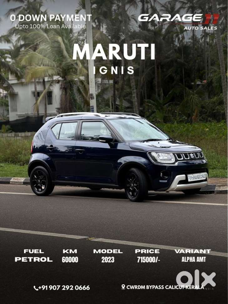 Maruti Suzuki Ignis 1.2 Alpha Amt, 2023, Petrol