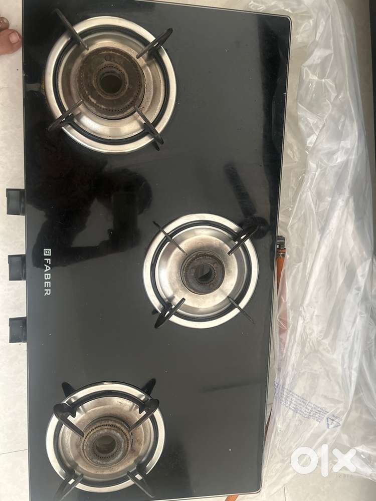 Faber glass Gas stove - with 3 burners