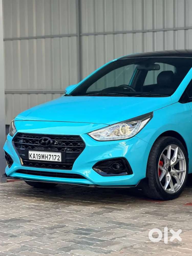 Hyundai Verna 2017 Diesel 108000 Km Driven Fully Modified Car