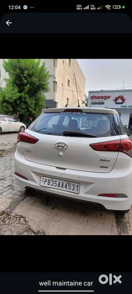 Hyundai I20 Petrol Asta Option, 2017, Petrol