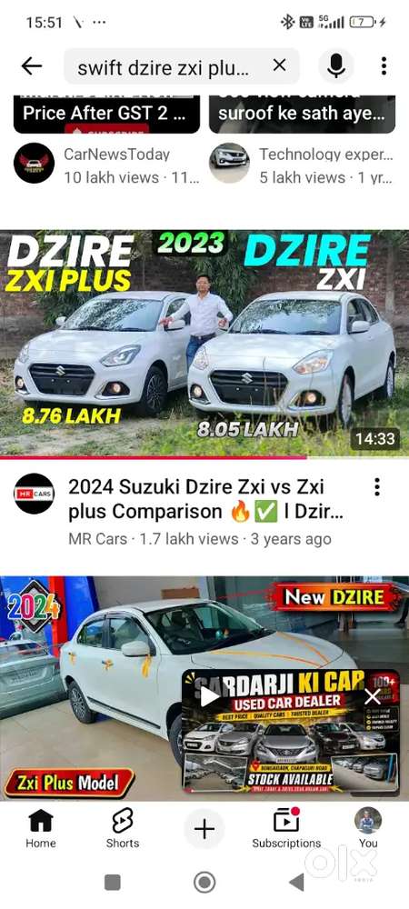 Maruti Suzuki Dzire 2024